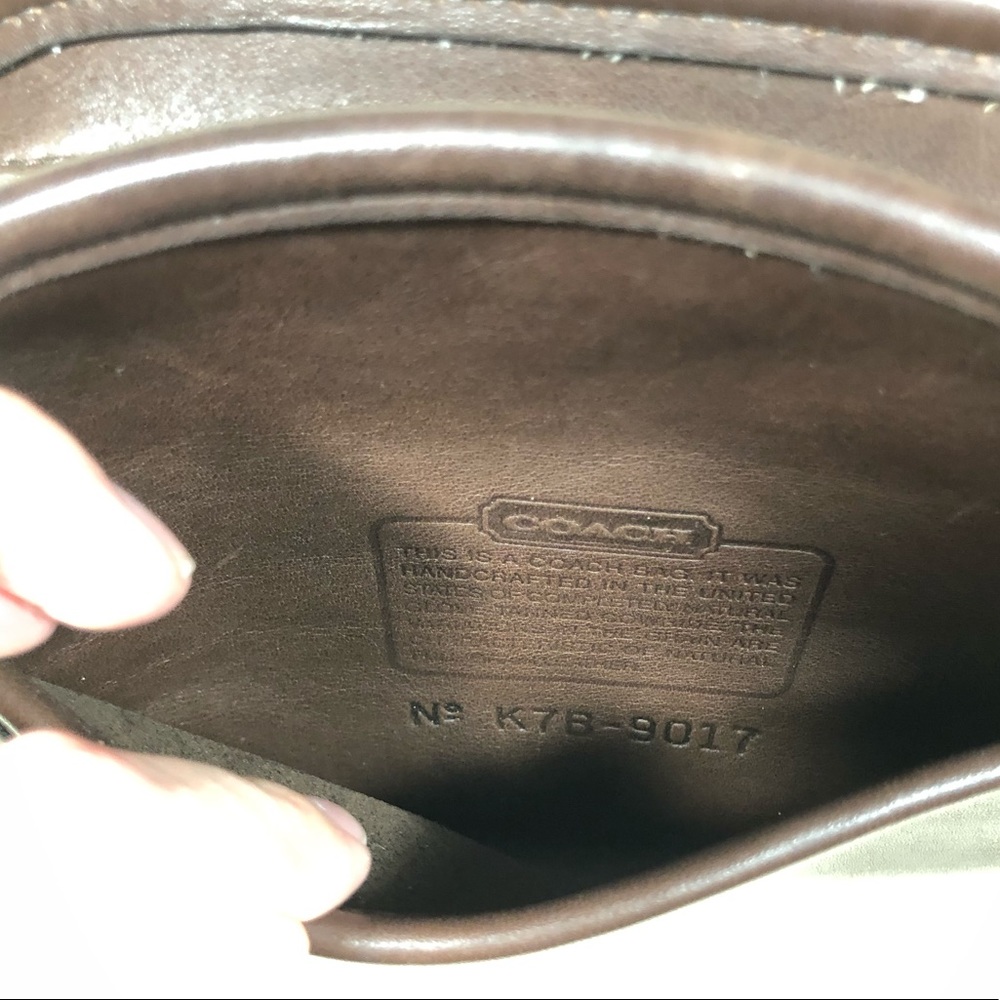 Vintage Coach Abbie Crossbody Leather H7C-9017 Bag - Picture 3 of 8